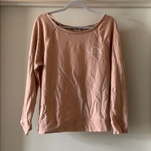 VS PINK sweater with open back size Small